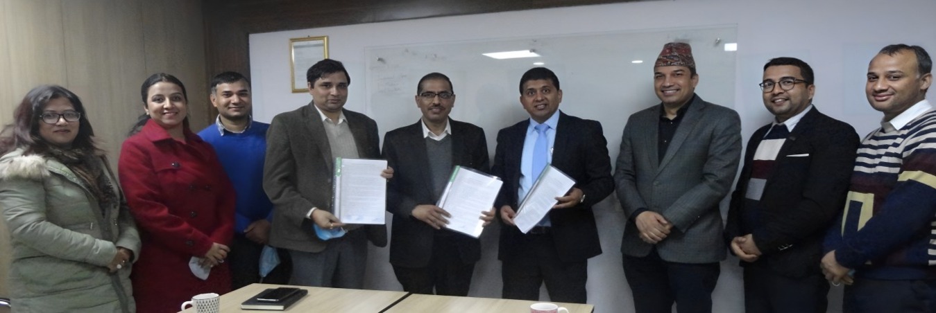 Agreement with Nepal Infrastructure Bank Limited.